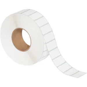 2 x 1" White Thermal Transfer Labels