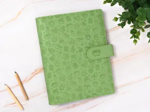 A5 Ring Planner - Cozy Plants Theme (embossed)