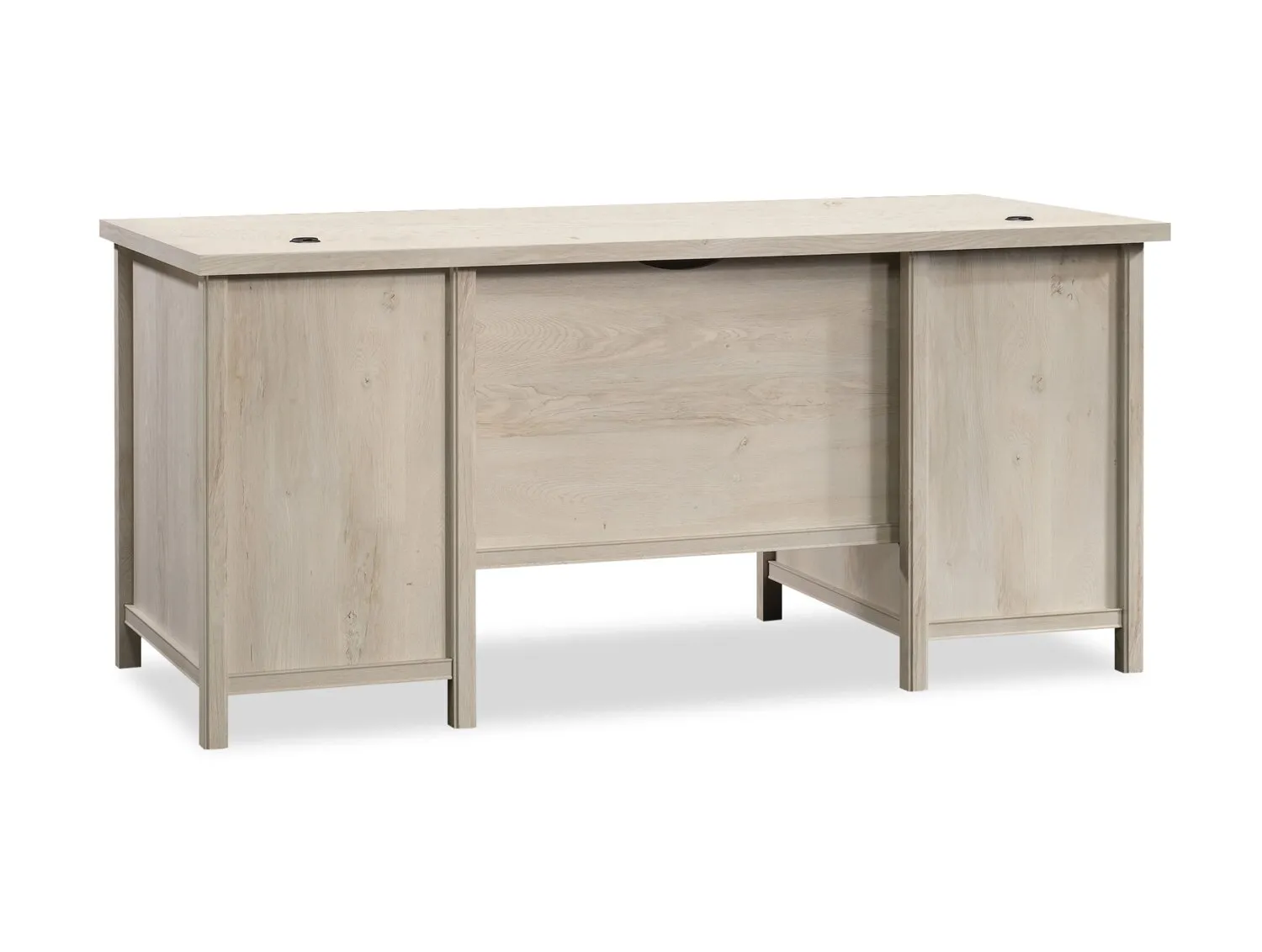 Alfena Executive Desk - Chalked Chestnut