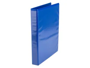 Alpha Presentation Binder 2 Rings A4 114mm Spine Blue  (211-BL)