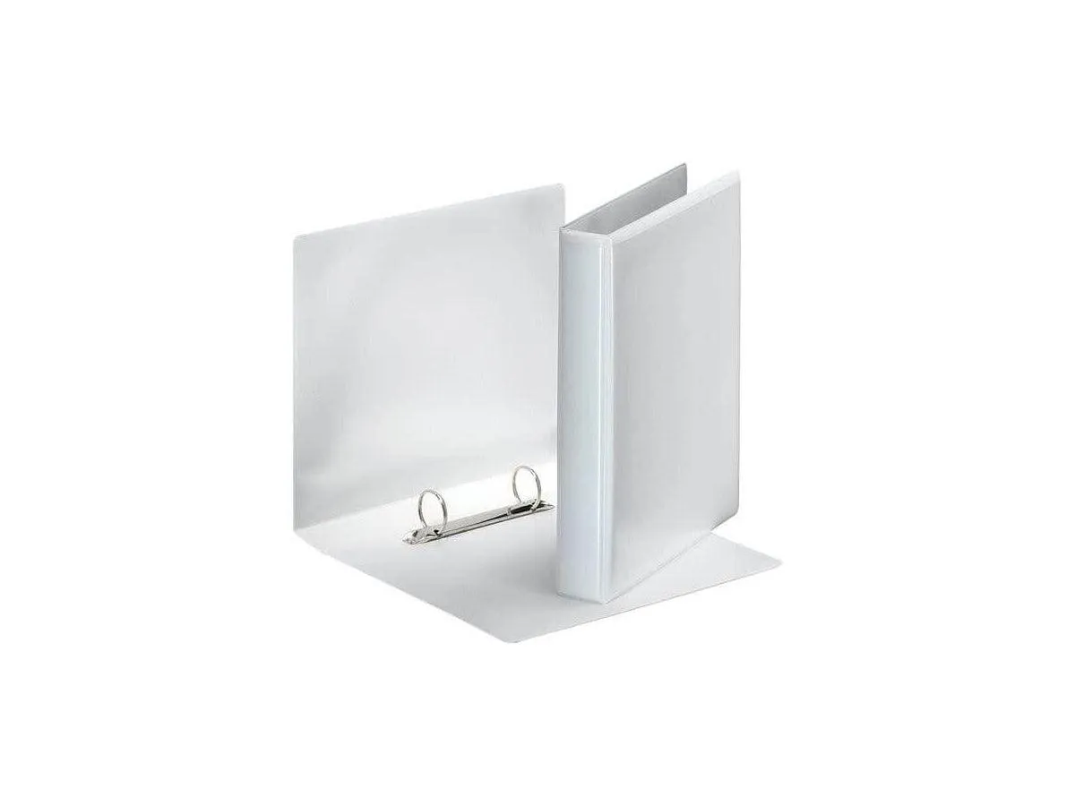 Alpha Presentation Binder 2 Rings A4, 50mm Spine, White (206)