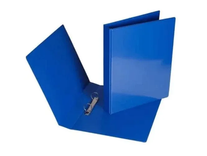 Alpha Presentation Binder 2 Rings A4 63mm Spine - Dark Blue  (207-DBL)