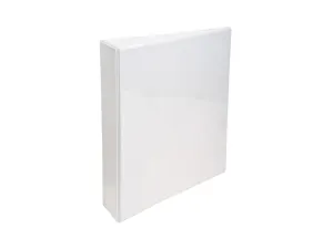 Alpha Presentation Binder 4 Rings A4, 102mm Spine, White (410)