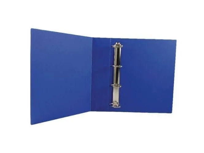 Alpha Presentation Binder 4 Rings A4, 25mm Spine, Blue (403-BL)