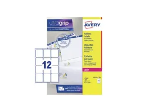 Avery L-7164 White Address Labels, 100 sheets/pack