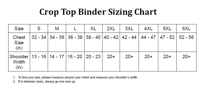 Black Zippered Crop Top Binder