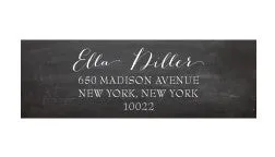 Blackboard Address Labels