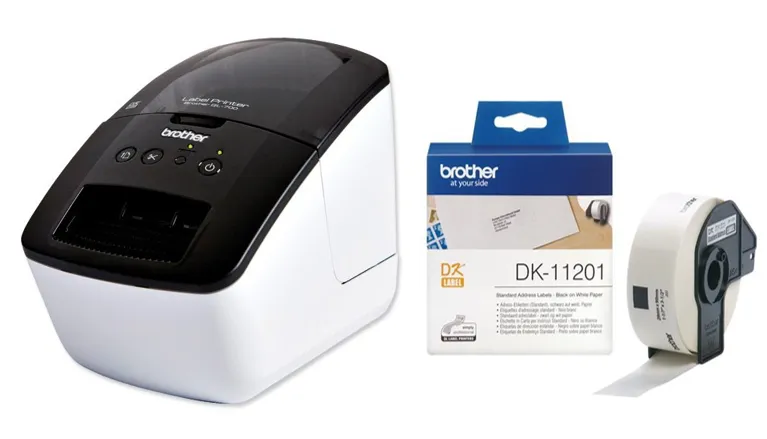 Brother QL-700 Labelmaker Thermal USB Auto-cut 300dpi Max Width 62mm 93 Labels/minute Ref QL700