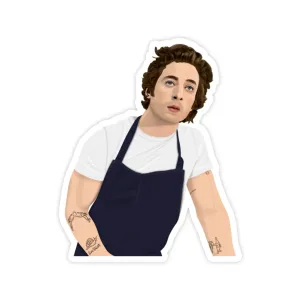 Carmy The Bear Jeremy Allen White Sticker