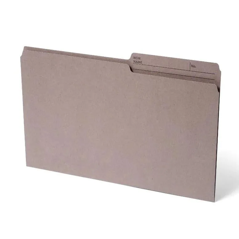 Continental File Folders Legal Sized 100bx Kraft Brown