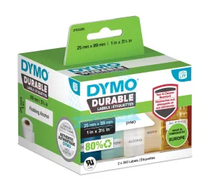 DYMO DURABLE LABELS 25MM X 89MM - (DY2112285)