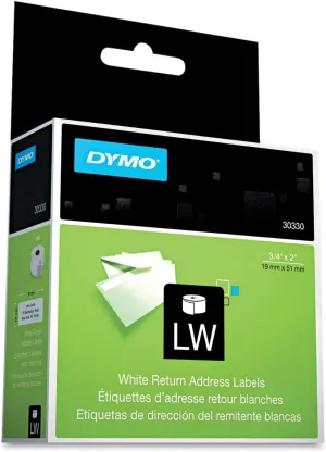 Dymo LABEL, DYMO RETURN ADDRESS 500 ROLL