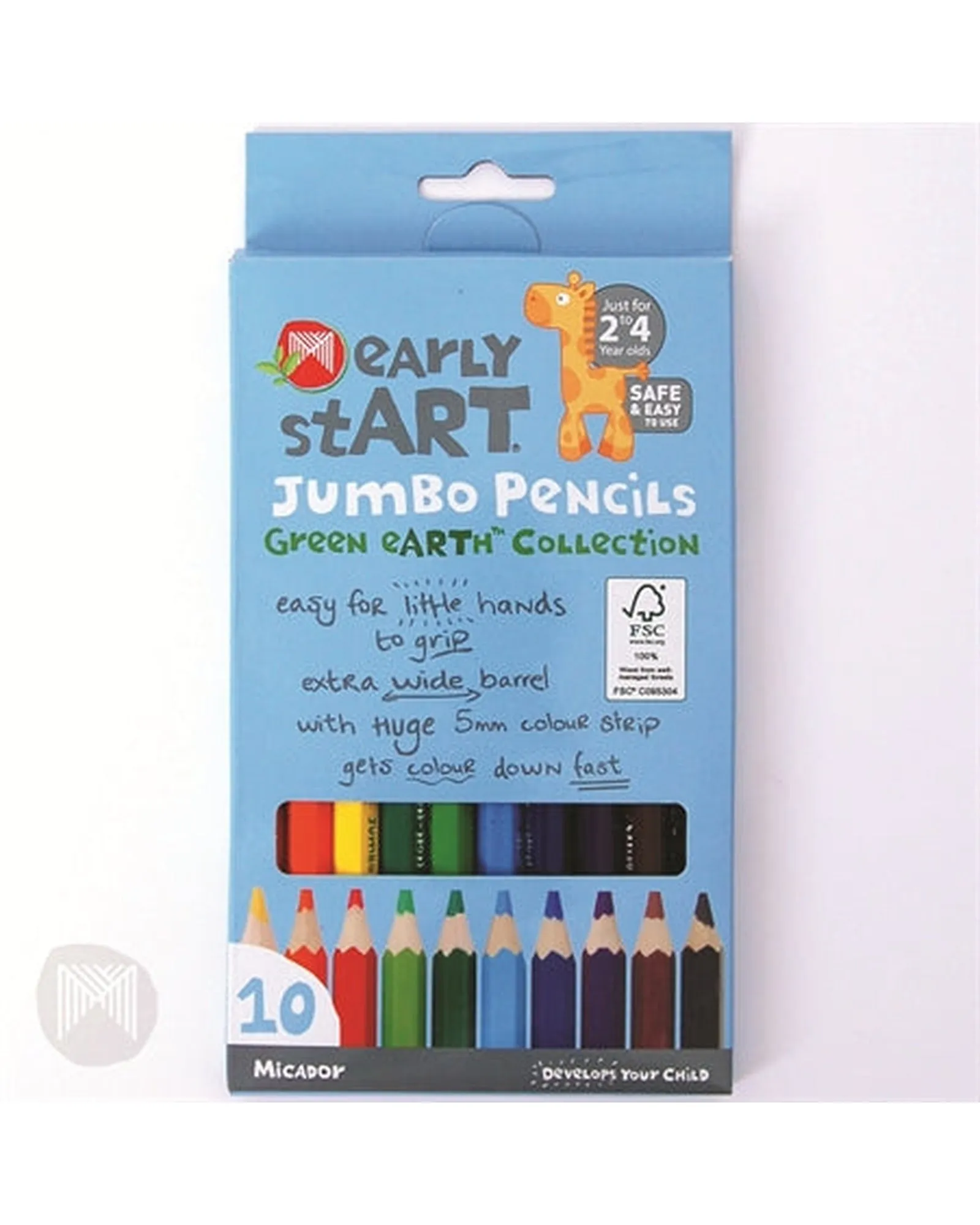 early stART Jumbo Pencil 10 Pack