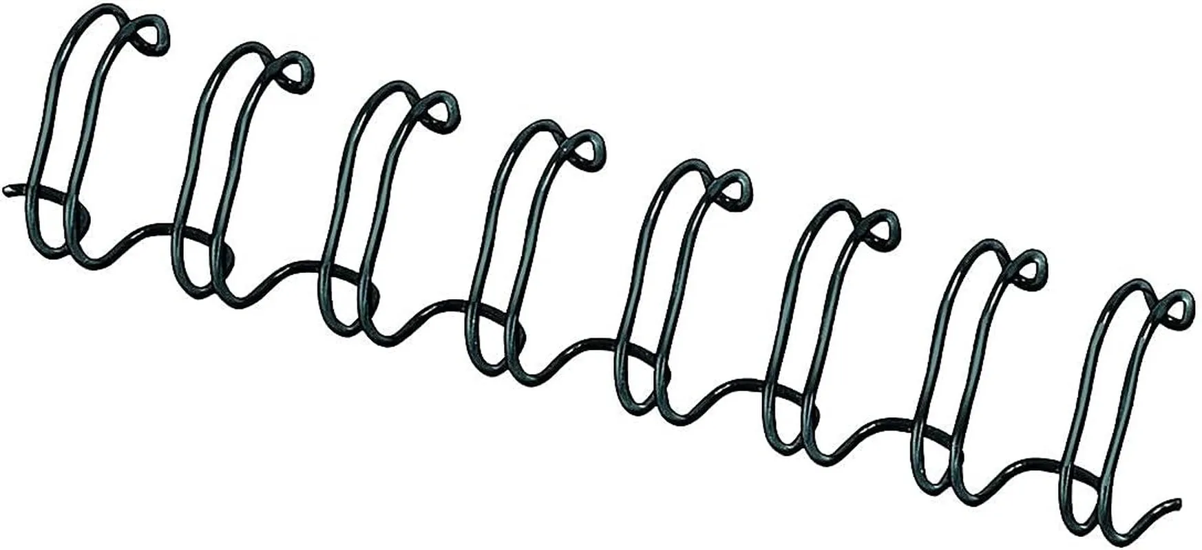 Fellowes Wire Binding Spines, 1/2 Inch Diameter, Black, 100 Sheets, 25 Pack (5255401)