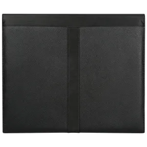 Fresh Fab Finds Padfolio Portfolio Folder Business Document Organizer PU Leather Padfolio Holder Case for 9.7" iPad Tablet Business Cards