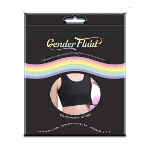 Gender Fluid Chest Binder Black - XLarge