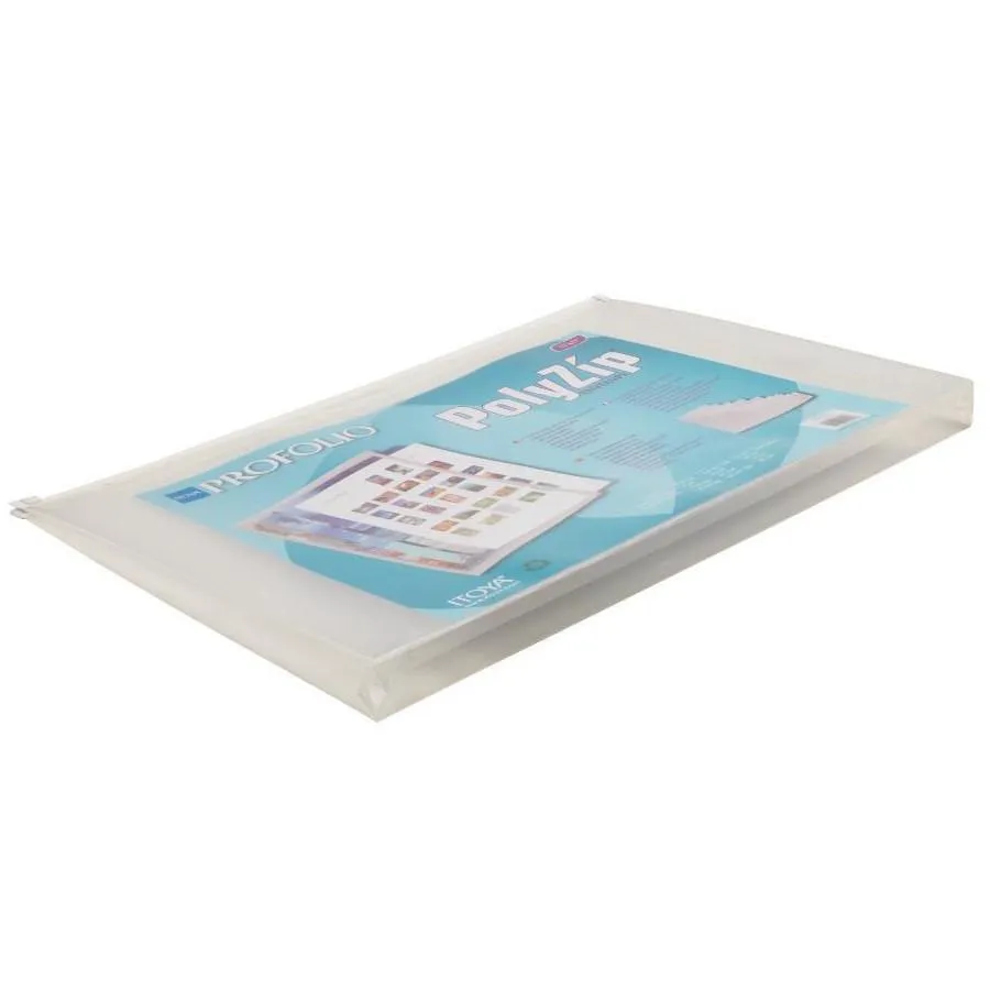 Itoya Polyzip Clear Envelope 11"x17"