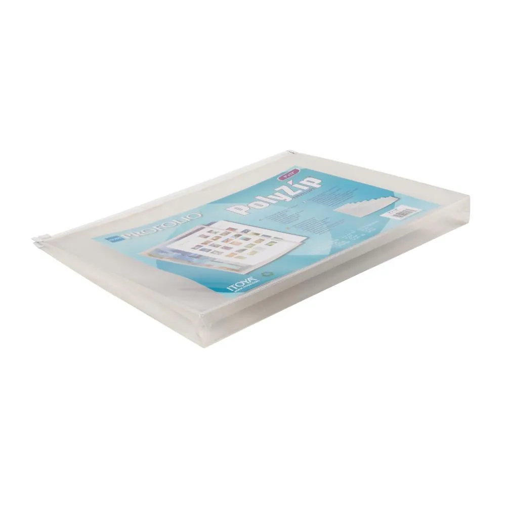 Itoya Polyzip Clear Envelope 9"x12"