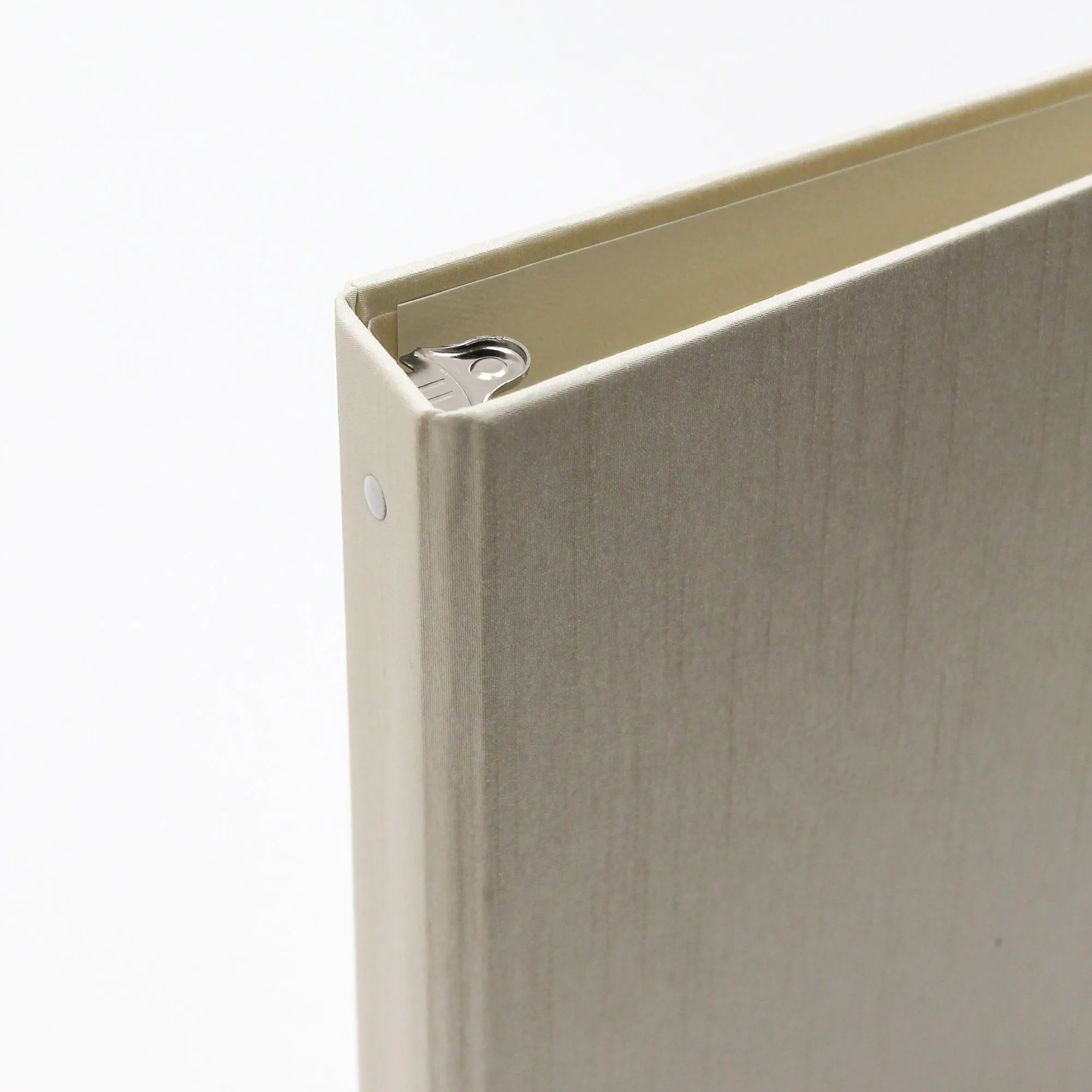 Large Photo Binder For 4x6 Photos | Cover: Champagne Silk | Available Personalized