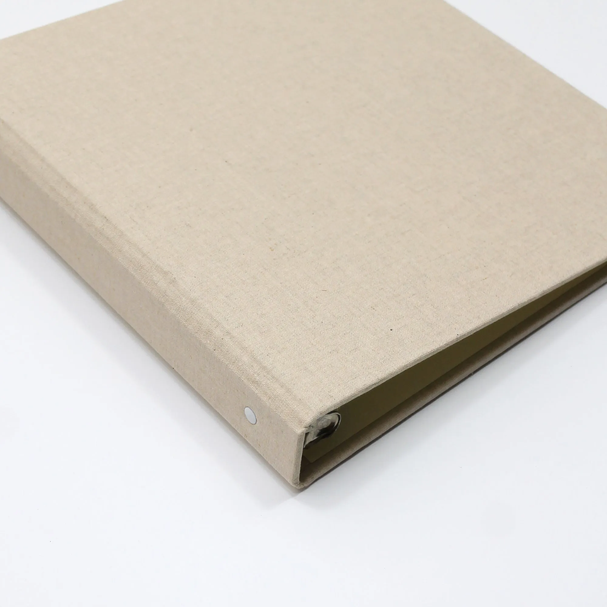 Large Photo Binder For 4x6 Photos | Cover: Natural Linen | Available Personalized