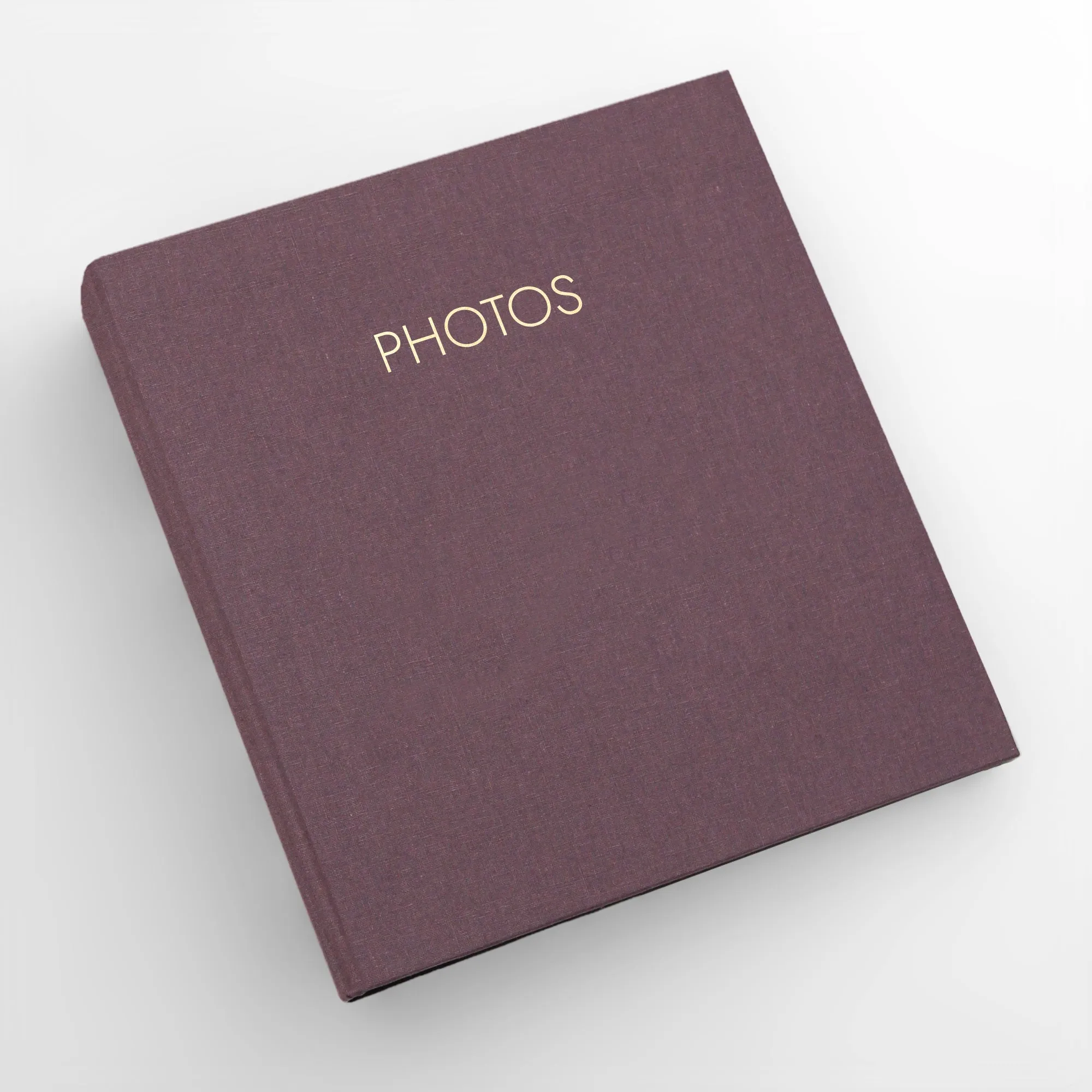 Large Photo Binder For 4x6 Photos | Cover: Purple Linen | Available Personalized