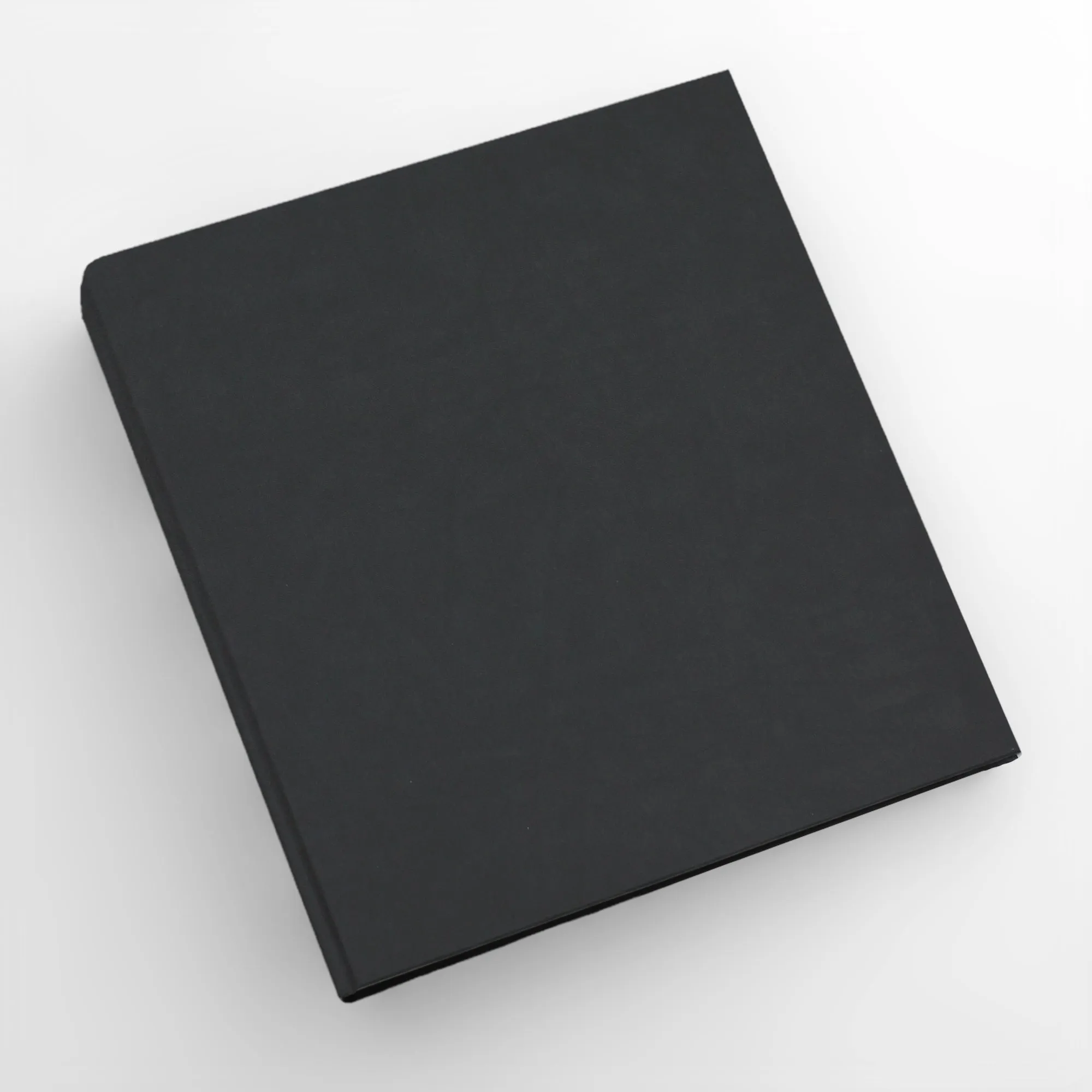 Large Photo Binder for 5x7 photos | Cover: Black Vegan Leather | Available Personalized