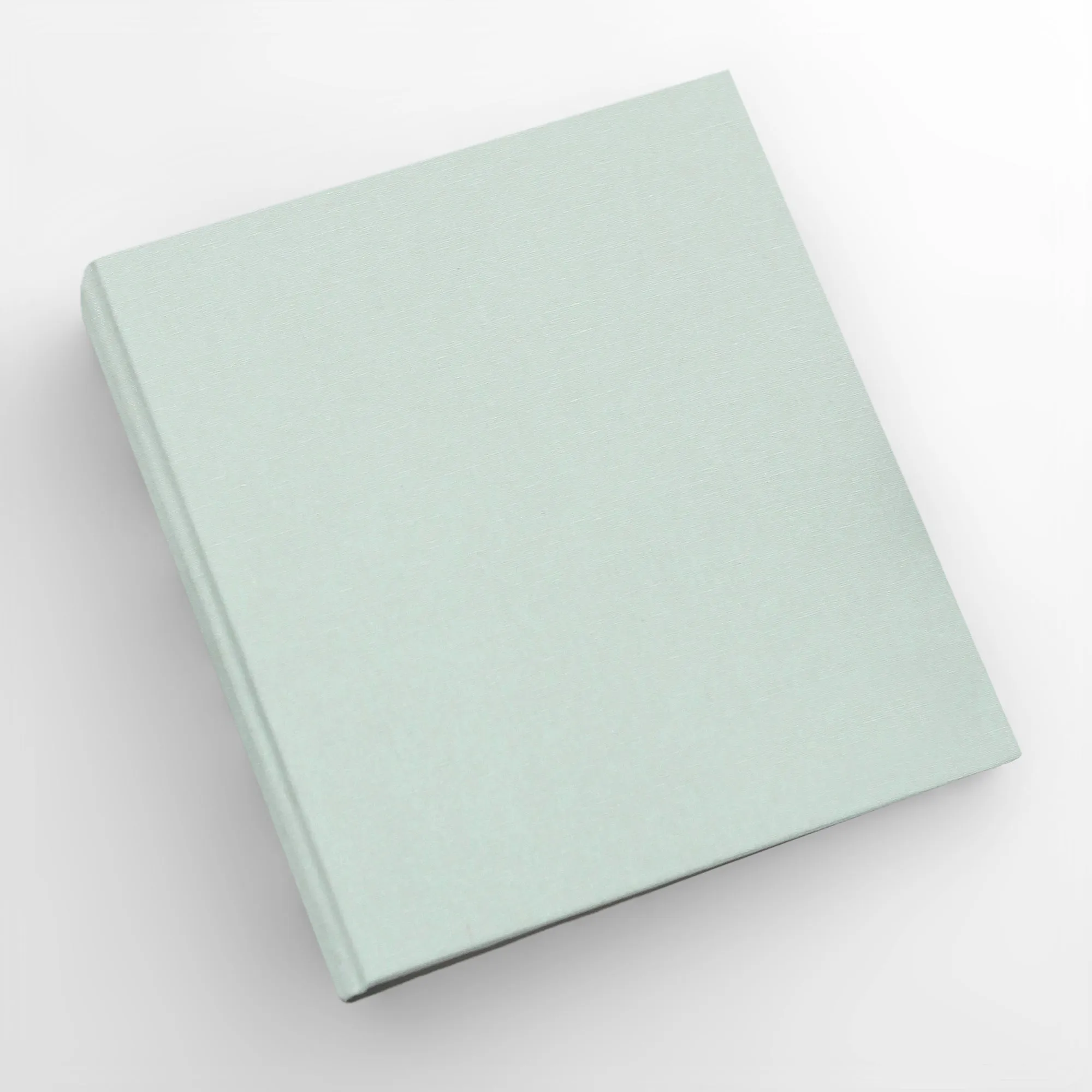 Large Photo Binder for 5x7 photos | Cover: Pastel Blue Cotton | Available Personalized