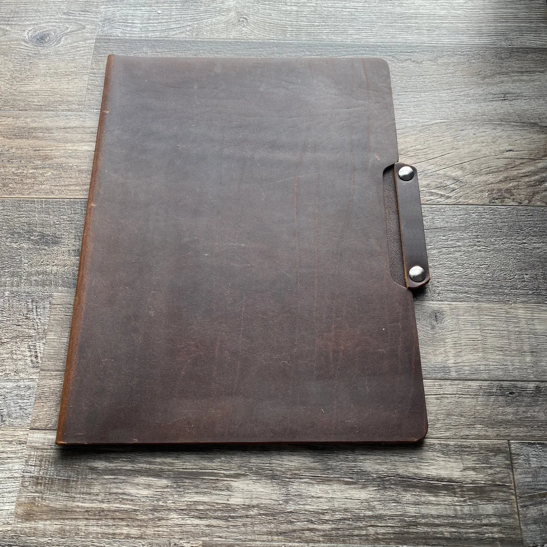 Leather File Folder