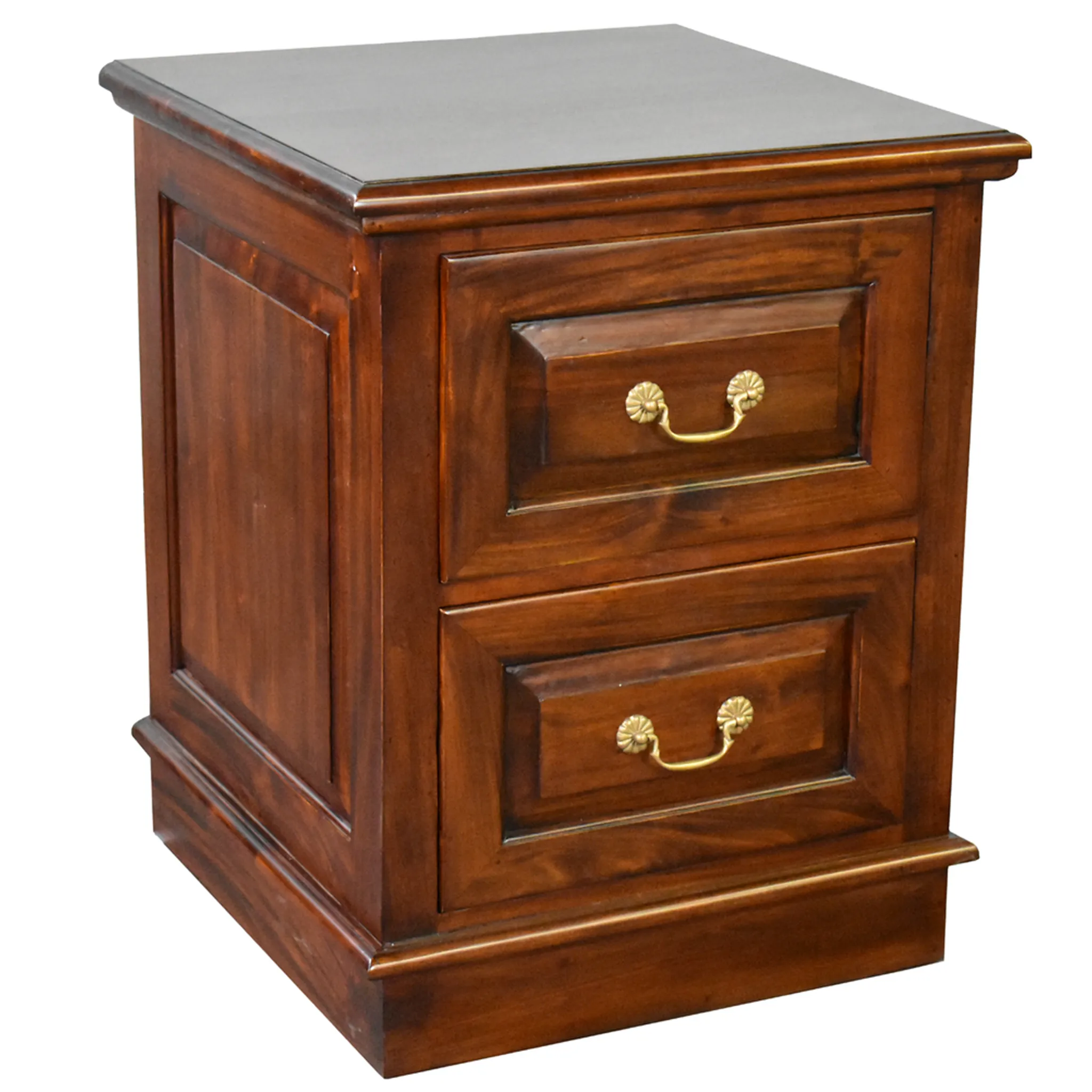 Legacy 2 Drawer File Cabinet - Brown Walnut