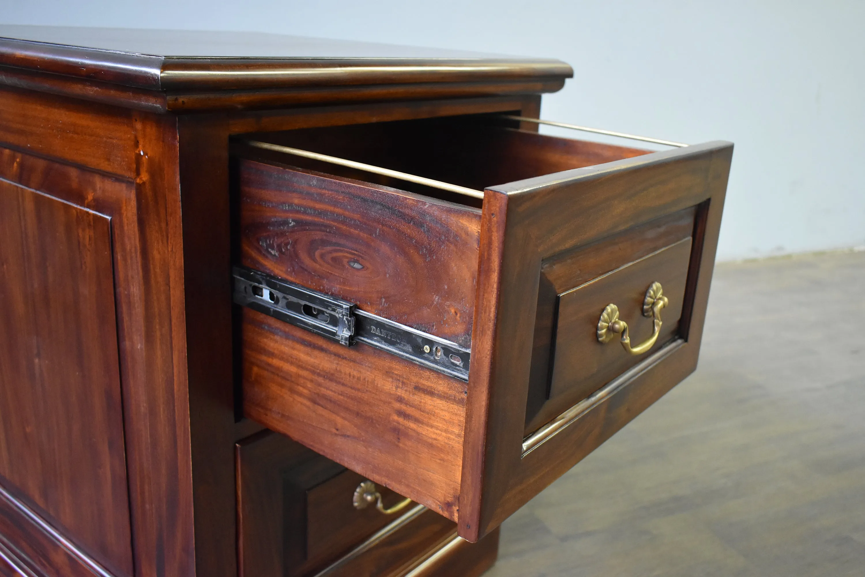 Legacy 2 Drawer File Cabinet - Brown Walnut