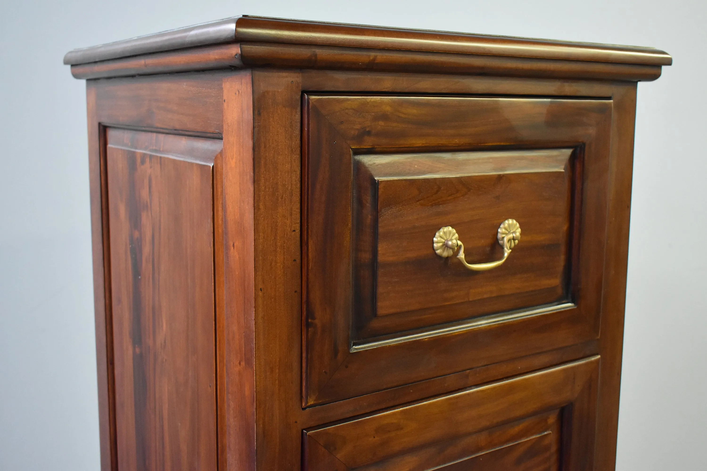 Legacy 4 Drawer File Cabinet - Brown Walnut