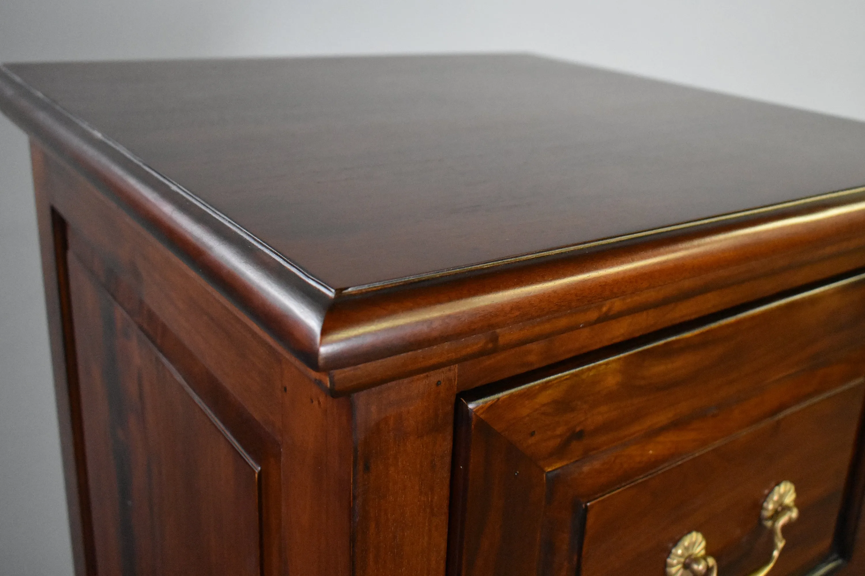 Legacy 4 Drawer File Cabinet - Brown Walnut