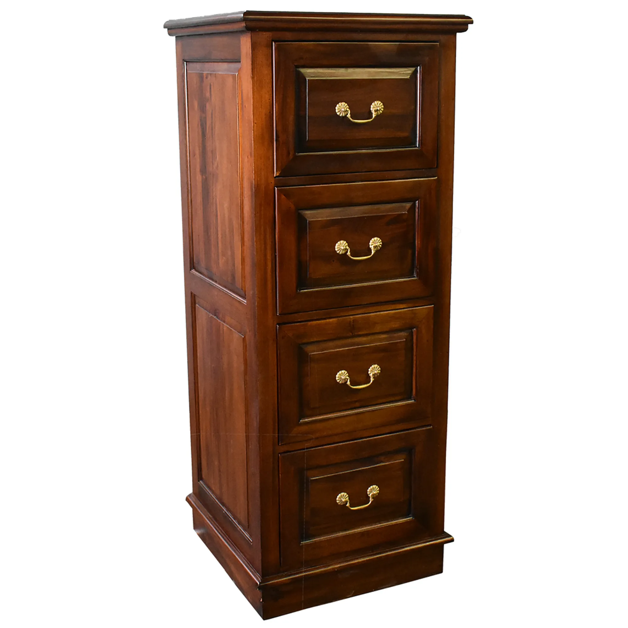 Legacy 4 Drawer File Cabinet - Brown Walnut