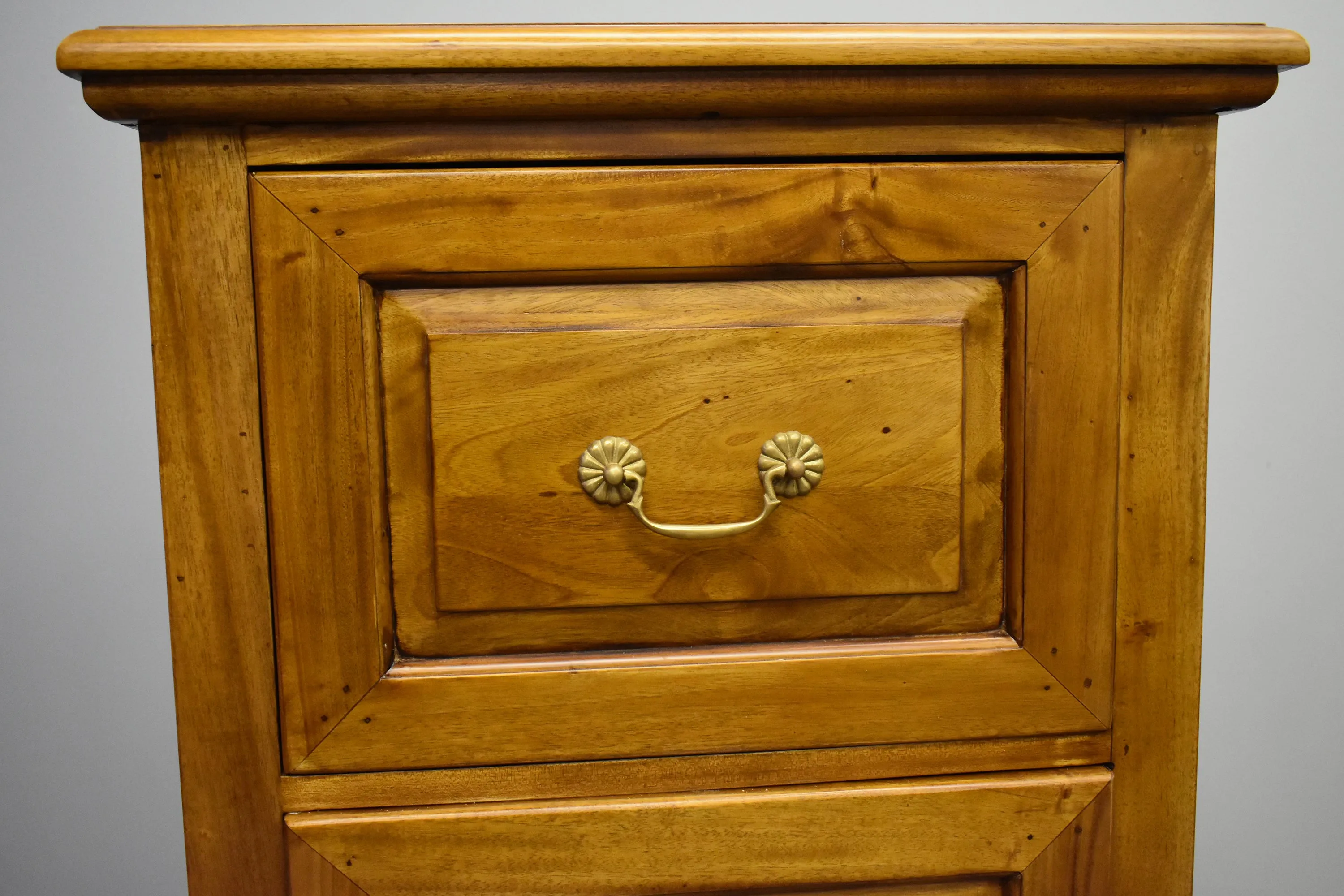 Legacy 4 Drawer File Cabinet - Light Brown Walnut