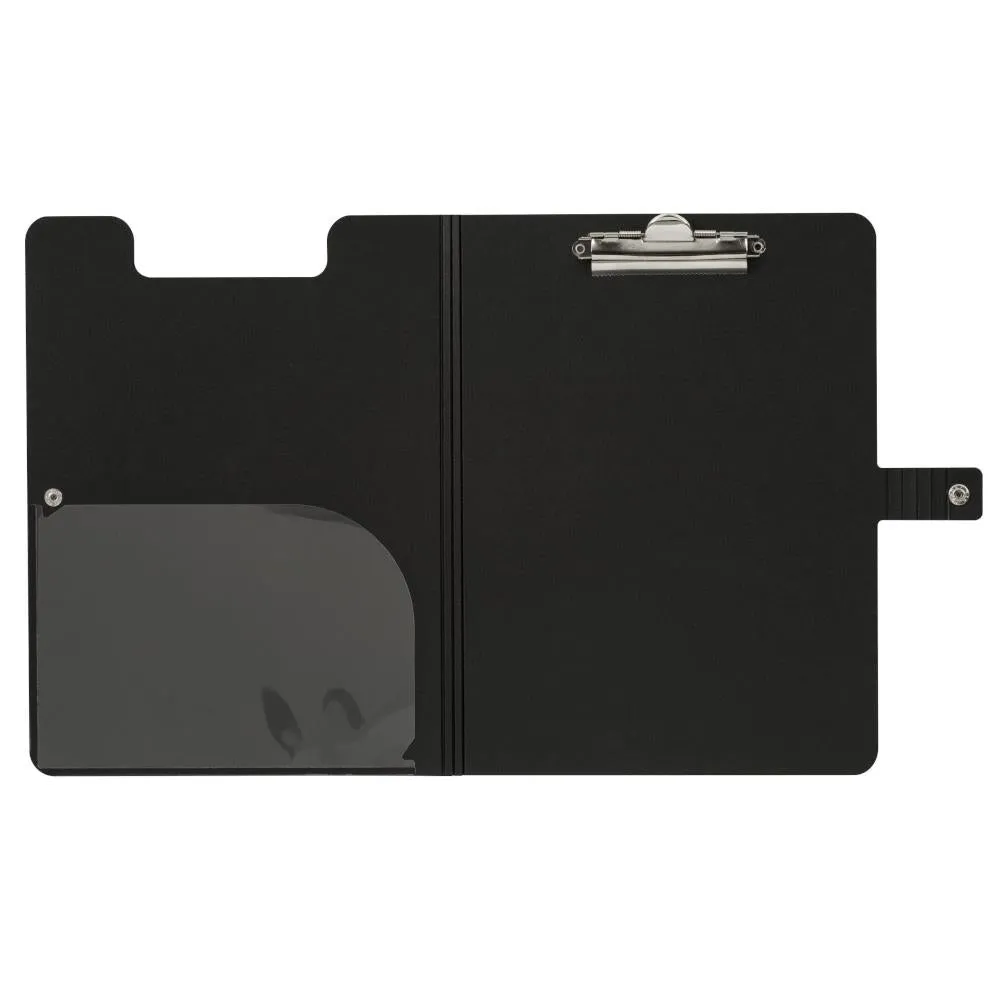 Merangue Polyfoam Clipboard Padfolio - Black