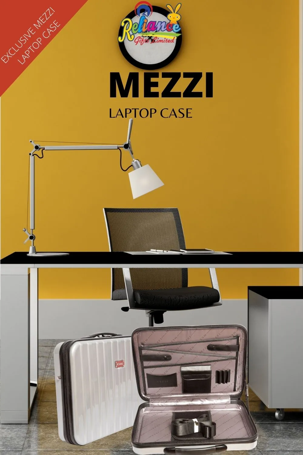 Mezzi Laptop Brief Carry Case