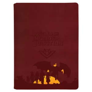 Outlaws of Thunder Junction Set Symbol & Gang Silhouette Zippered PRO-Binder - 9 Pocket