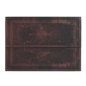 Paperblanks Document Folder - Black Morrocan