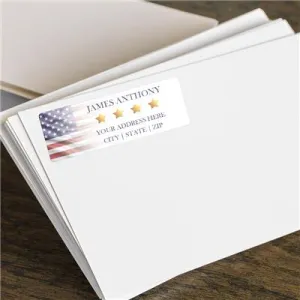 Patriotic Address Label