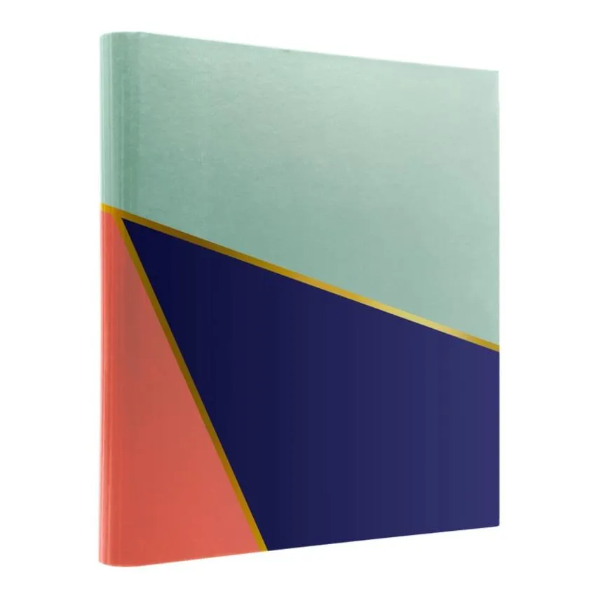 Pukka Pads Rollbound 3-Ring Binder - Carpe Diem, Geometric