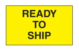 "Ready to Ship" Label - 3 x 5"