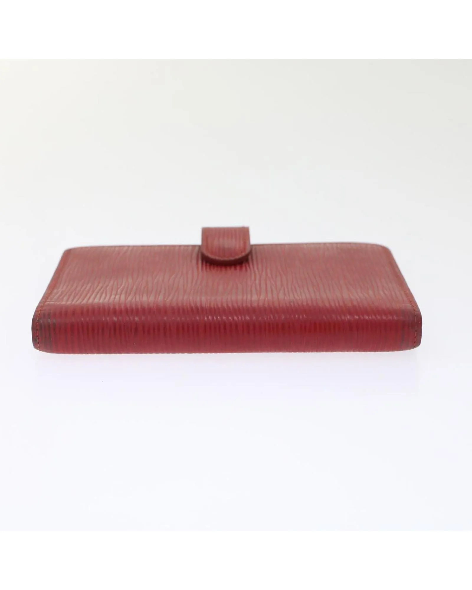 Red Epi Leather Day Planner Cover - LV Auth