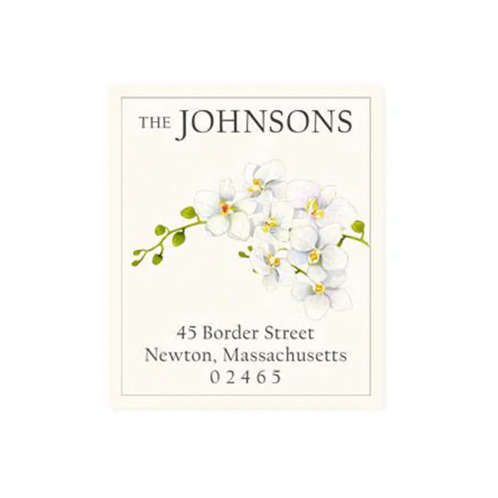 Return Address Labels Floral