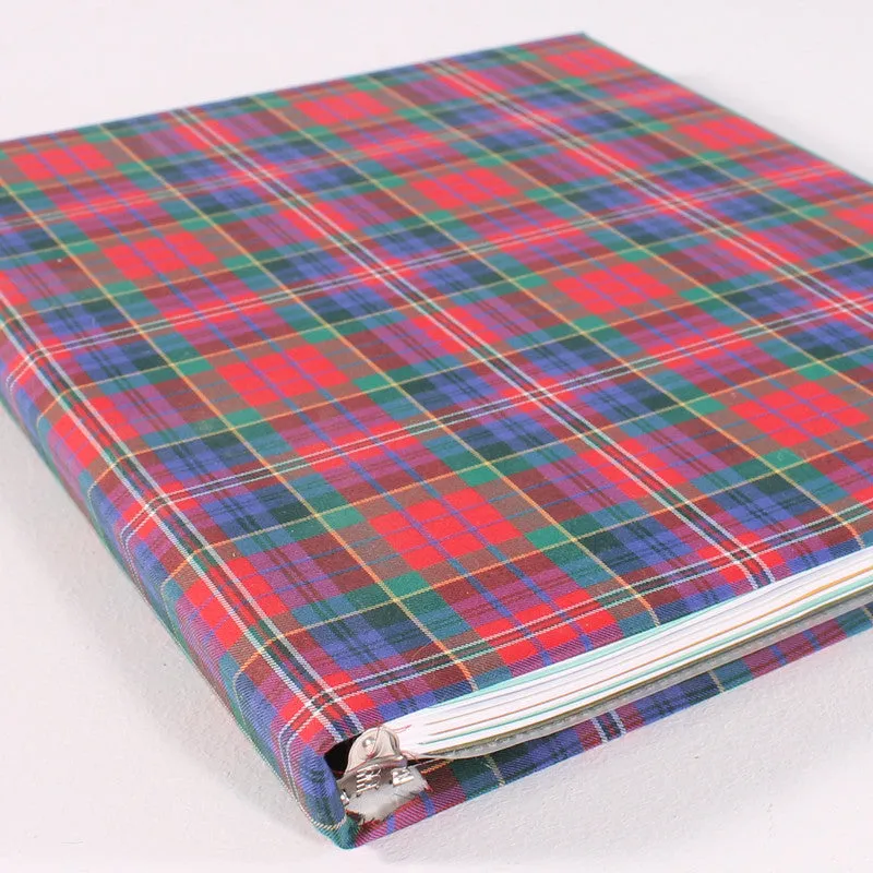 School Binder Plaid Ted