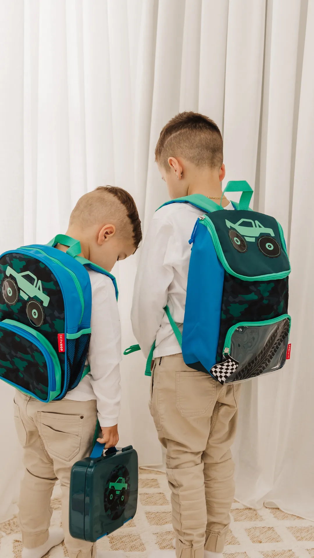 Skip Hop Spark Style Big Kid Backpack - Truck