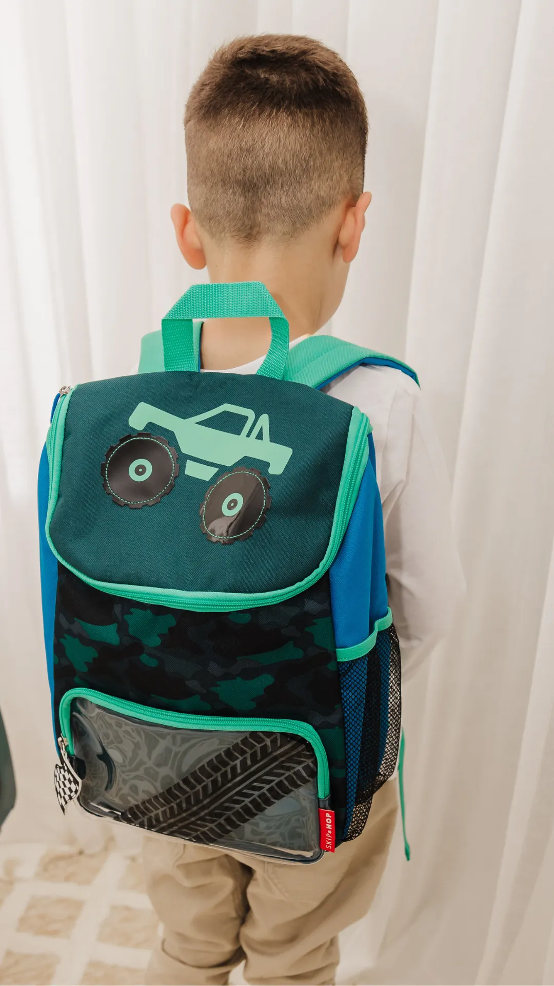 Skip Hop Spark Style Big Kid Backpack - Truck