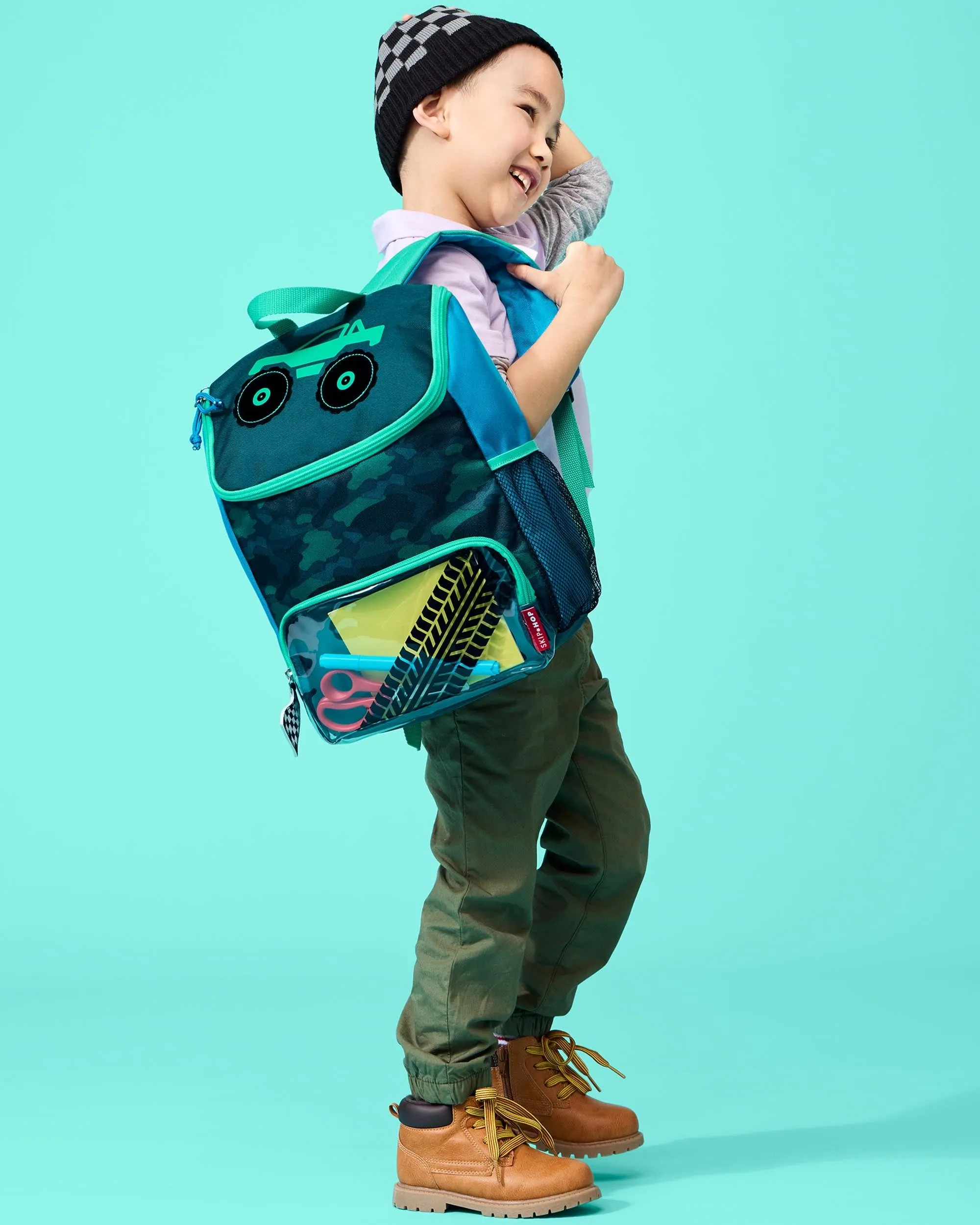 Skip Hop Spark Style Big Kid Backpack - Truck