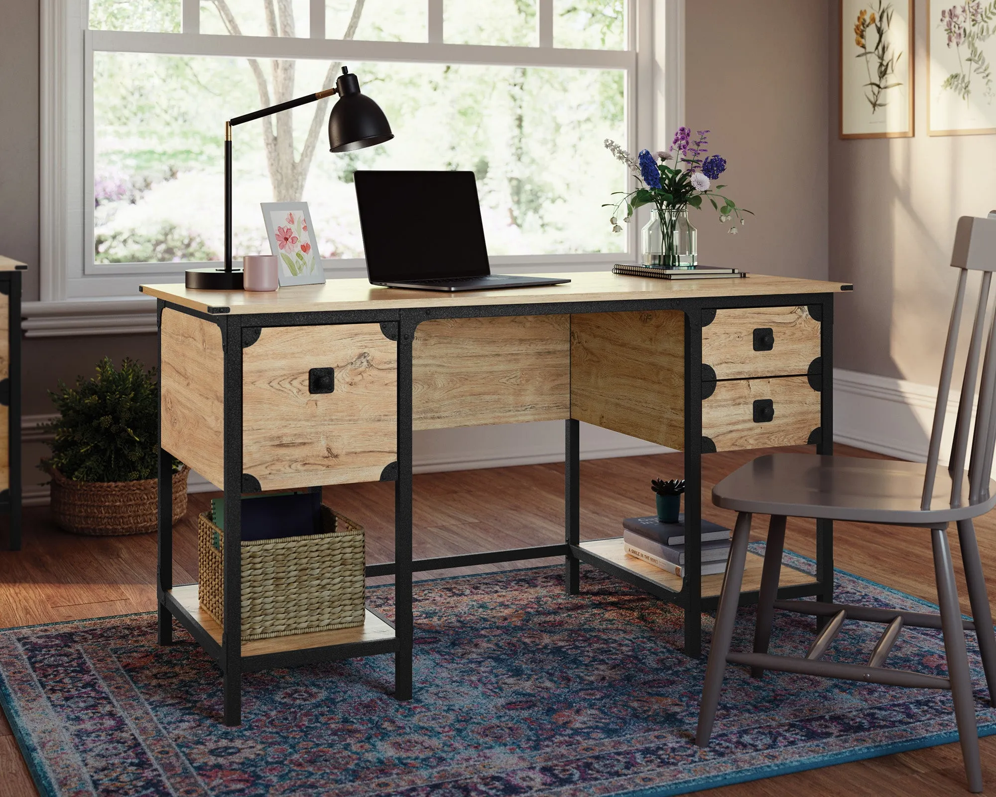 Steel River Double Ped Desk Mm