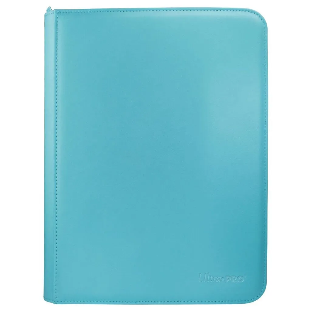 ULTRA PRO Binder - Vivid 9-Pocket Zippered Pro-Binder: Light Blue