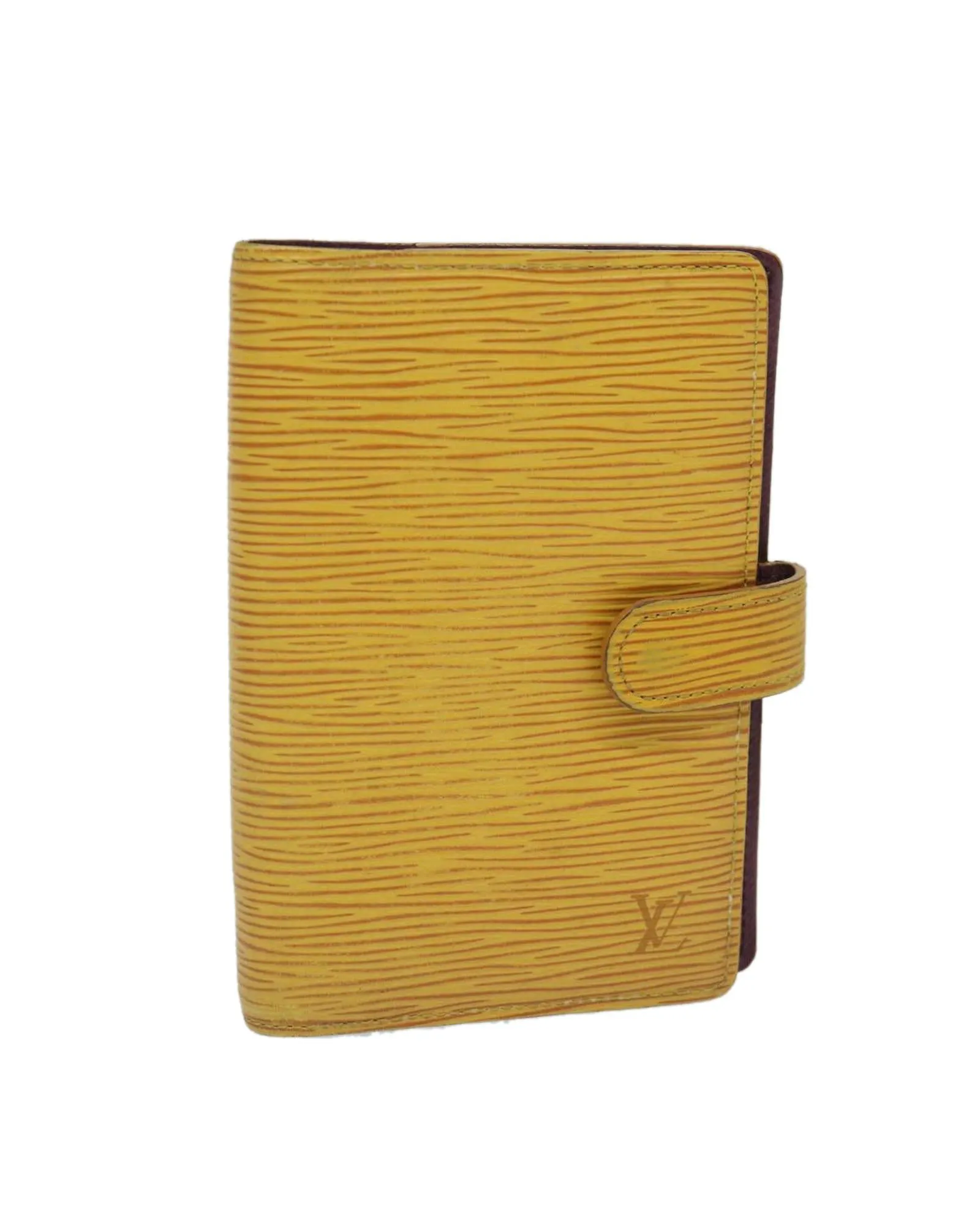 Yellow Epi Leather Day Planner Cover - LV Authenticated